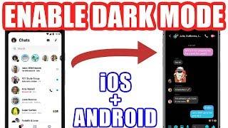 How to Put Dark Mode on Facebook Messenger for iOS + Android Smartphones