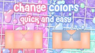 How to change the color of a design (in paint.net) | ROBLOX Designing