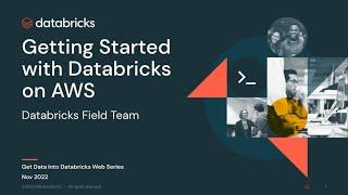 Setting up your Databricks Workspace on AWS (Quickstart)