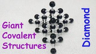 Giant Covalent Structures: Diamond, graphite and silicon dioxide. GCSE chemistry