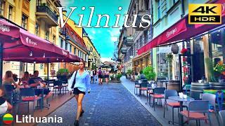 Vilnius Early evening walk / Lithuania  / August 2024 / 4K HDR