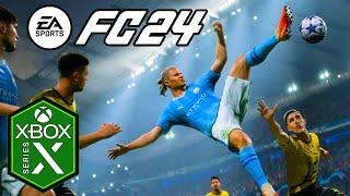 EA Sports FC 24 Xbox Series X Gameplay Review [Optimized] [Fifa 24] [Xbox Game Pass]