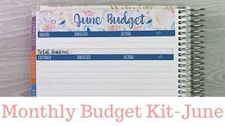 New Releases! June Monthly Budget Kits || Morey June Designs