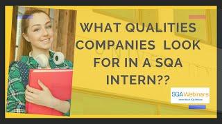 Increase your chance to crack SQA internship interview by 5 times!!
