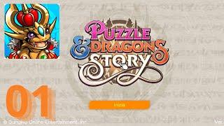 Puzzle & Dragons Story, Apple Arcade, Walkthrough, Gameplay, Levels 1-1, 1-2