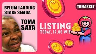 TOMA LISTINGBelum Landing, Token $TOMA All in Stake | BKD tutorials Airdrop Withdrawal