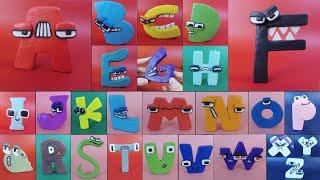 You made ALL 26 Alphabet Lore Letters (A-Z). Clay Tutorial | Clay Girl