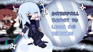 Darkfall react to Leon as Rimuru || 1/2 || Discontinued || DO NOT STEAL!!! :3