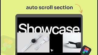 How to prototype auto scroll image section in Figma - Expert Azi