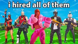 I Hired EVERY *BOSS* In Fortnite