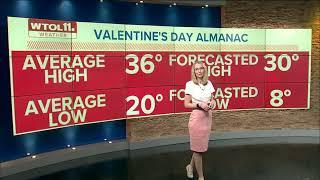 Valentine's Day weather fun facts | WTOL 11 Weather