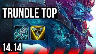 TRUNDLE vs YONE (TOP) | 4/0/4 | EUNE Grandmaster | 14.14