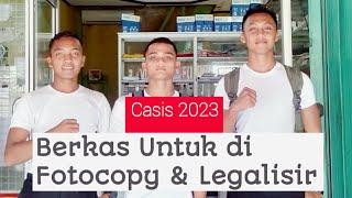 Menyiapkan Berkas 10 Rangkap tes Bintara 2023 untuk difotocopy & legalisir #bintara #casistni