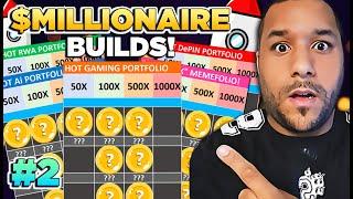  50X - 1000X $MILLIONAIRE Portfolio BUILDS! YOU'RE 100% MAKING MONEY GUARANTEED! | Part 2