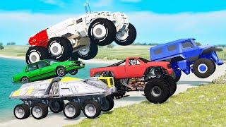 Giant Machines Fight #1- Beamng drive