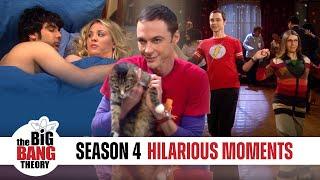 Season 4 Hilarious Moments | The Big Bang Theory
