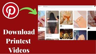 How to Download Pinterest Videos on windows and pc | Pinterest Video Download Kaise Karen2023