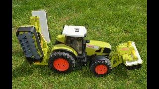 BRUDER TRAKTOR CLAAS Disc Mower Disco 8550 C Plus Claas Atles 936RZ