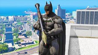 BATMAN Gameplay In GTA 5 - Playing As Batman