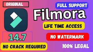 Filmora 14 Watermark Free Download in Just 1 Click || How to Download Filmora 14 Without Watermark