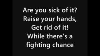 Skillet - Sick Of It (lyrics)