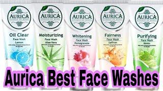 Aurica Face Wash Range For oily, dry and All Skin Types (Aurica skincare instead Himalaya skincare)