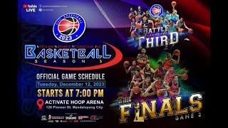 SVTI Basketball Tournament Season 3 Finals Battle for the 3rd and Finals Game 2