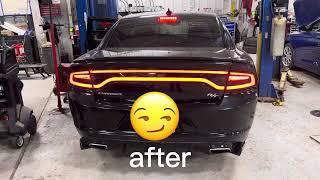 Dodge Charger R/T Mid Muffler Delete! Before & After