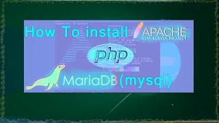 Arch Linux Apache, PHP and Mariadb (mysql) like Xampp Suite