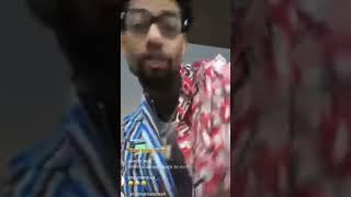 PnB Rock Singing “Dangerous” On Live #restinpeace #pnb #pnbrock #shorts #live