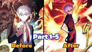 NEW MANHWA| P5 The Boy Received The Power Of The Phoenix And Shook The Entire Academy - Manhwa Recap