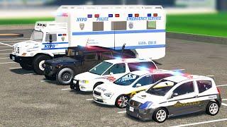 Police Cars Tournament - Beamng drive