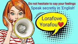 How to make a secret language to speak with your friends in Ra-Fa Bhasha | Ra-Fa Secret bhasha