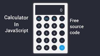 How to make calculator | Create calculator with Html CSS and JavaScript.