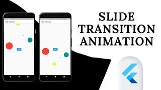 Slide Transition Animations in Flutter | Flutter Tutorials | Animations