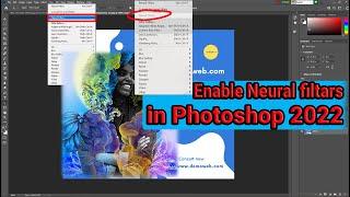 How To Enable Neural Filters In Photoshop 2022 । Neural Filters In Photoshop 2022 Not Working