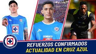 NOTICIAS en Cruz Azul, Chiquete LISTO, PRESENTACIÓN de Omar Campos, Diber Cambindo y OTRO REFUERZO