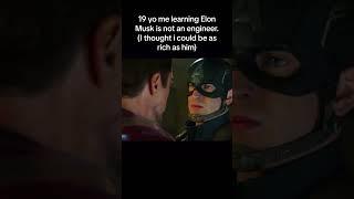 iron man "did you know" , Is elon musk an engineer?