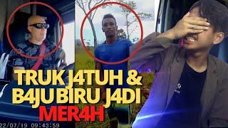 SOPIR TRUK JADI TUMBAL DAN BAJU BIRU VIRAL DI TIKTOK