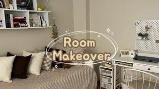 aesthetic & small room makeover  | pinterest, korean-inspired 