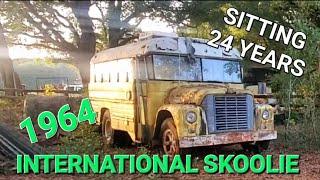 Skoolie camper bus! Will it run after sitting for decades?