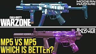 Call Of Duty WARZONE: The NEW BEST MP5 SETUP! Modern Warfare MP5 VS Cold War MP5! (Best Loadouts)