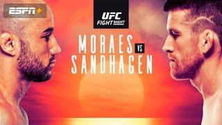 UFC Fight Island 5 Moraes vs. Sandhagen FULL Fight Card Predictions