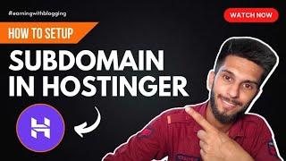 How to Setup Subdomain in Hostinger #webstories #subdomain #hostinger #shivamkaushik