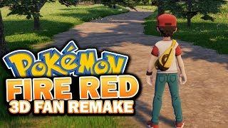 Pokémon Origin Fire Red 3D REMAKE! - (UPCOMING 3D FAN GAME!)