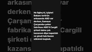 ABD’li Cargill şirketi daha çok kazansın diye kapatıldı ve şimdi fabrikanın sökümü başladı.