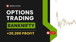 Live Options Trading | Nifty BankNifty FnO | SL Hunting | Trader In Action #banknifty