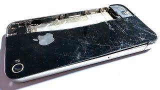 Damaged iPhone a1332 disassembly of functional parts