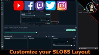 How to Customize your Streamlabs OBS Layout & Add a custom Dock