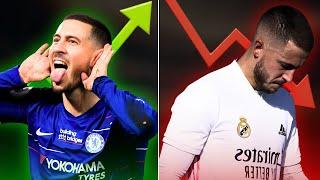 O JOGADOR que ERA LENDA mas SE TORNOU UM FRACASSO (O QUE DEU ERRADO com HAZARD?)